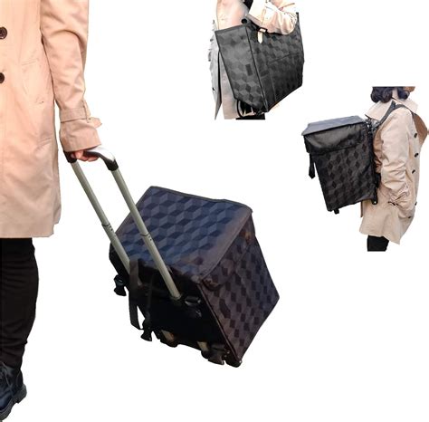 foldable rolling shopping bag.